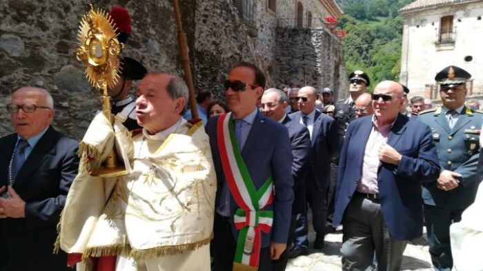 Diocesi di Locri - Gerace: Corpus domini al santuario di Polsi (3 giugno 2018)