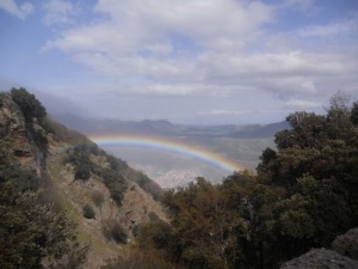 Platì vista dallo Zomaro