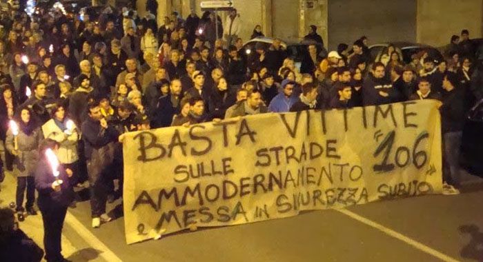 “Basta Vittime Sulla Strada Statale 106&quot;: la consigliera comunale di Villapiana abbandona il Pd in segno di protesta