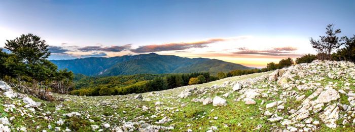 Escursioni. L&#039;alba dal Monte Fistocchío