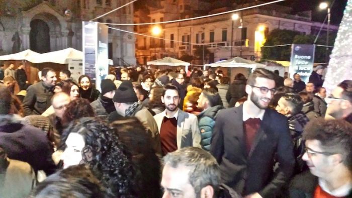 Reggio, Piazza Duomo stracolma per il Capodanno